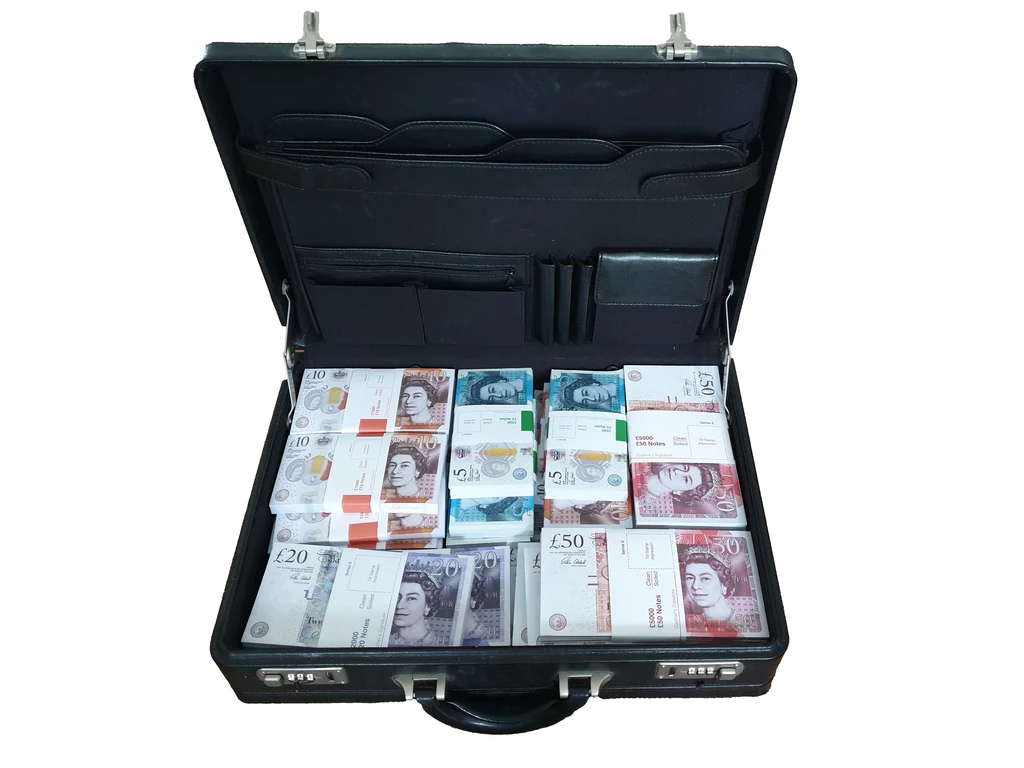 The briefcase full of cash